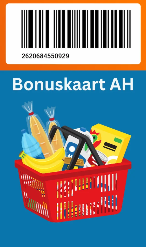 Bonuskaart vergeten